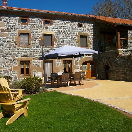 Le Clos Des Pierres Rouges לינה וארוחת בוקר Saint-Privat-dʼAllier